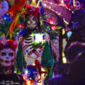 Procession of Dia De Muertos