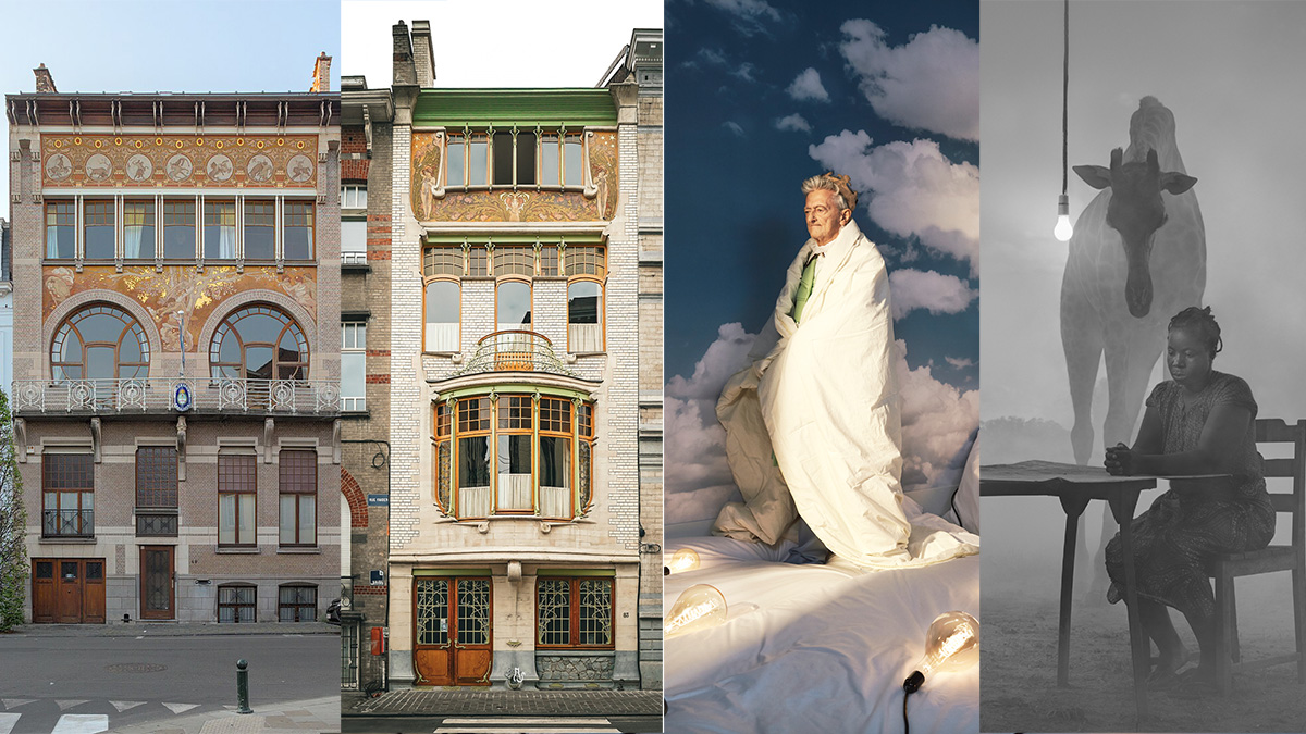 Ixelles-St.Gilles Art Nouveau photo walk + Hangar exhibitions + drinks at Flagey